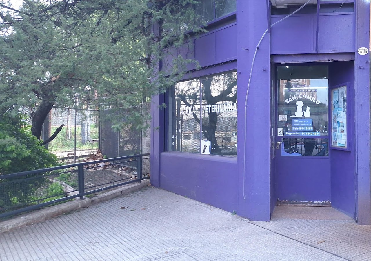 Fachada de Veterinaria San Camilo en Villa Urquiza